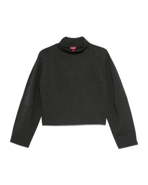 Staud Black Binoche Top