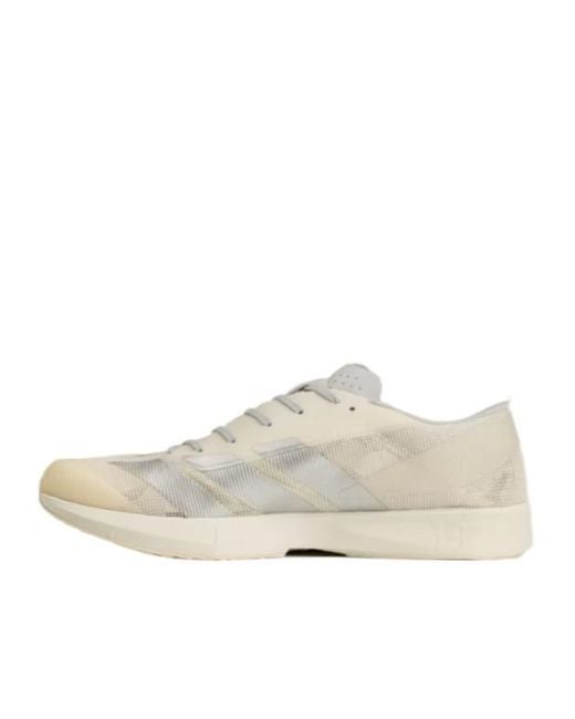 Y-3 White Adizero Rc 6 Running Shoes for men