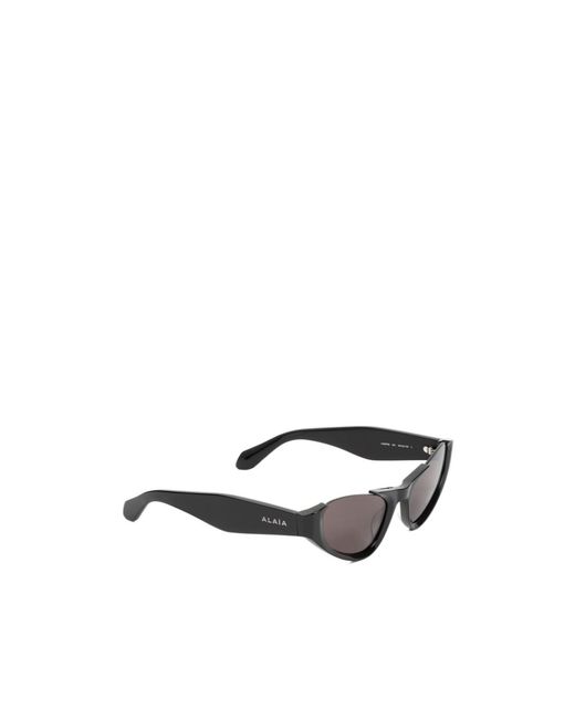 Alaïa White Alaïa Cat-Eye Frame Sunglasses