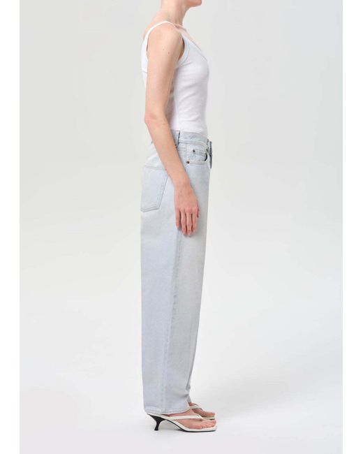 Agolde Gray Nate Relaxed Jeans