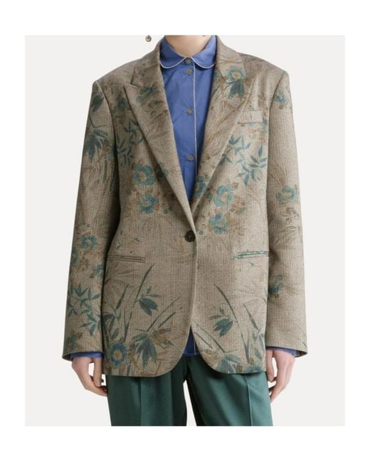 Forte_forte Gray Long-Sleeve Blazer