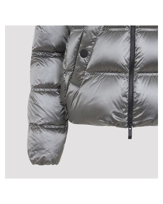 Moncler Gray Sensation Hooded Down Jacket