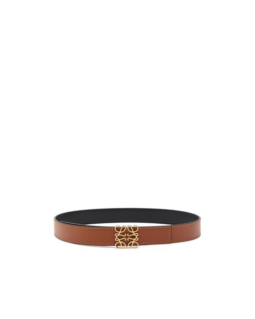 Loewe White Leather Belt