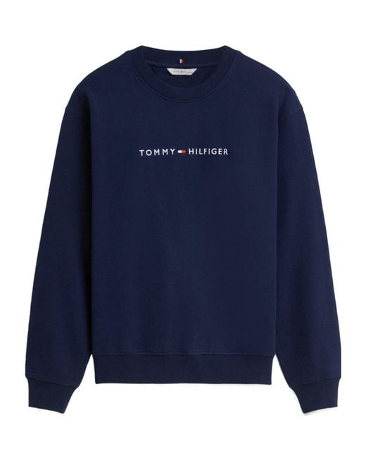 Tommy Hilfiger Blue Longsleeve Sweatshirt