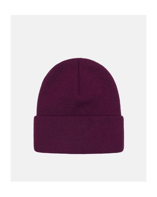 Stussy Purple Flanged Hat for men