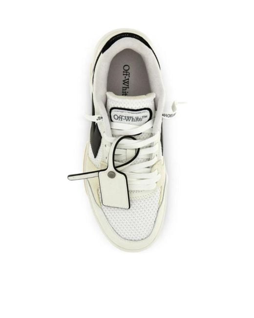 Off-White c/o Virgil Abloh White Arrow-Detail Sneakers for men