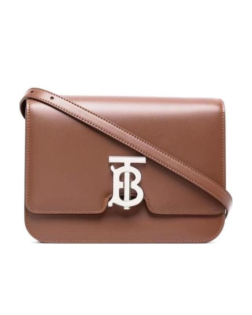 Burberry Brown Small Tb Crossbody Bag
