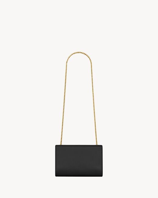 Saint Laurent White New Kate Small Shoulder Bag
