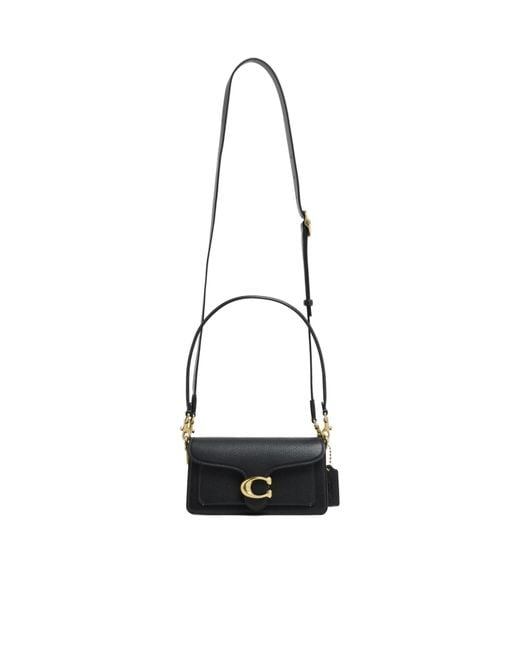 COACH Black Refresh Tabby Shoulder Bag 20