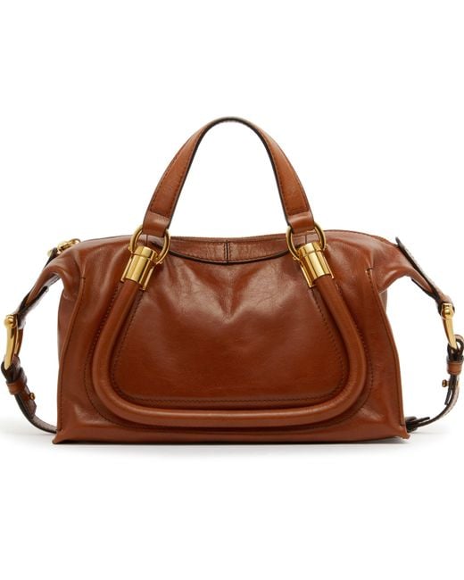 Chloé Brown Paraty 24 Tote