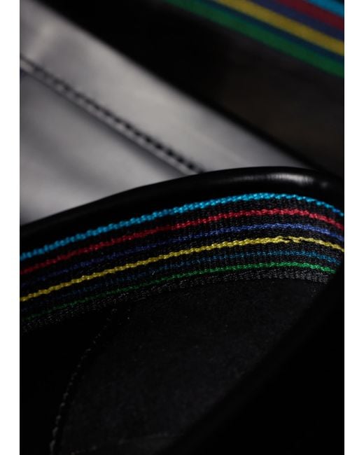 Paul Smith Black Ps Paul Smith Round Toe Loafers for men