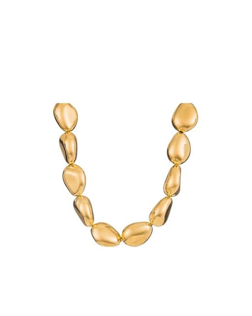 FEDERICA TOSI Chunky Metallic Necklace