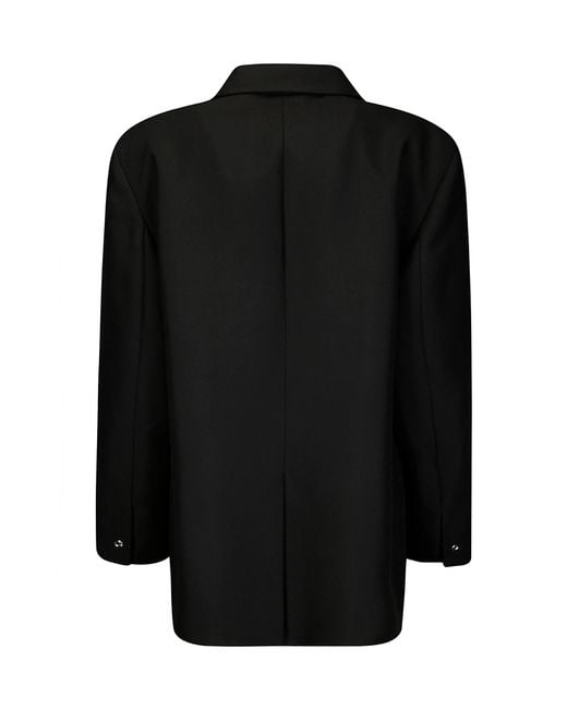 Coperni Black Belted-Pocket Blazer