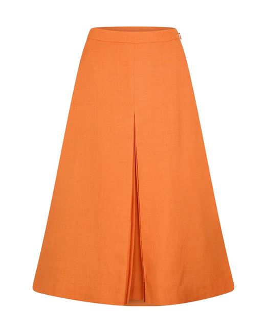 Gucci Orange Fresh Style Half Skirt
