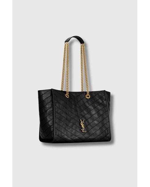 Saint Laurent Black Niki Medium Shoulder Bag