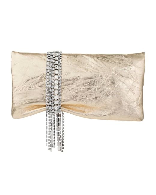 Jimmy Choo Natural 'Zandra' Clutch