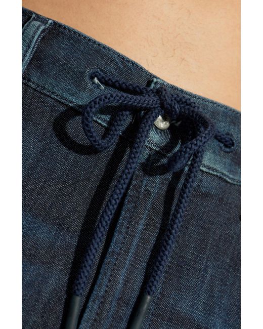 DIESEL Blue 2032 D Krooley B Jogg Jeans for men