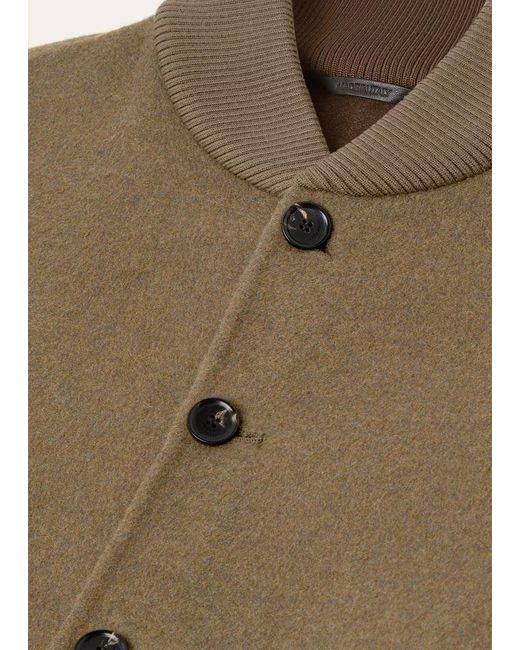 Loro Piana Brown Long-Sleeved Casual Jacket for men