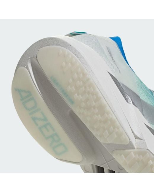 Adidas Blue Adizero Adios Pro 4 Sneakers