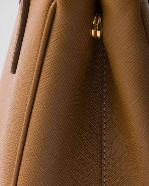 Prada Brown Galleria Small Saffiano Leather Bag
