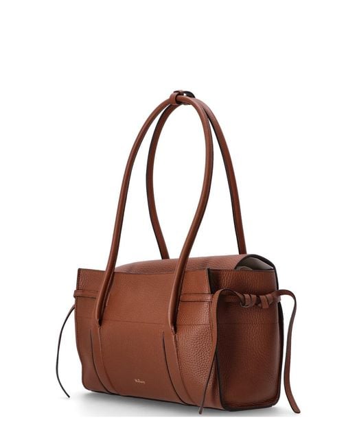 Mulberry Brown Bright Oak Bayswater Shoulder Bag
