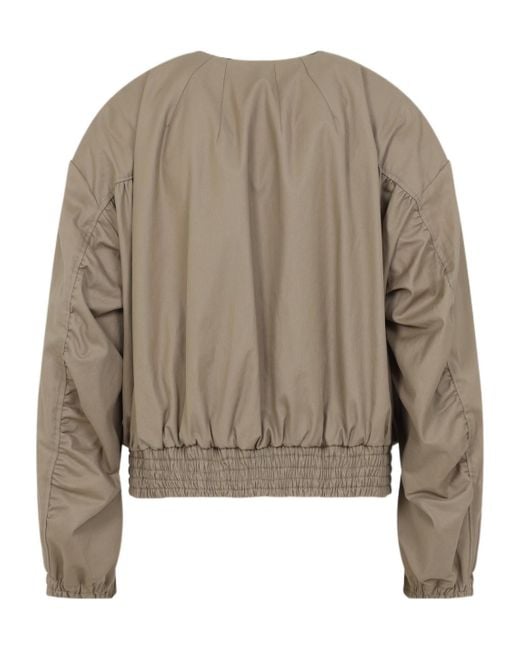 Dries Van Noten Brown Long Sleeve Casual Jacket