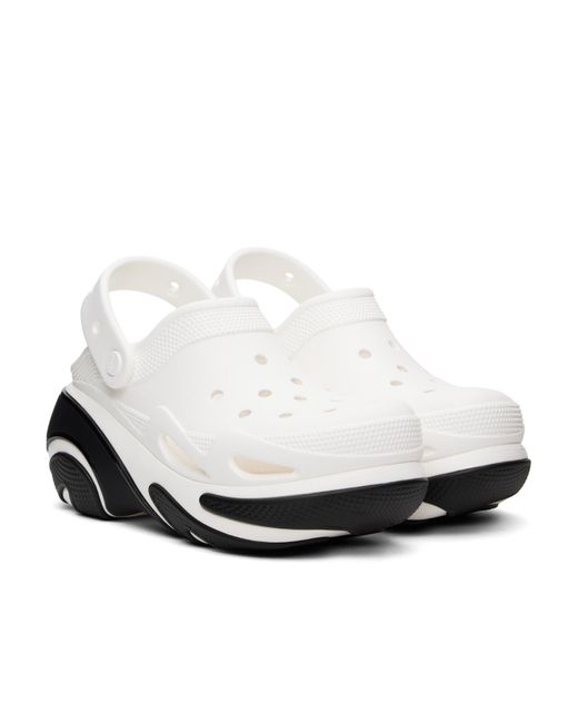 CROCSTM White Round Toe Casual Shoes