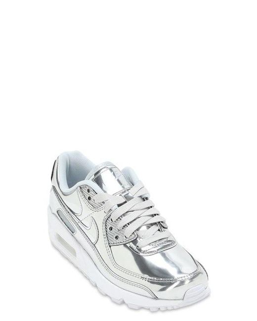 Nike White Laceup Casual Shoes