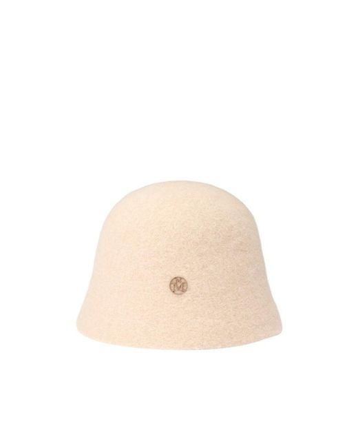 Maison Michel Natural Knitted Fisherman's Hat