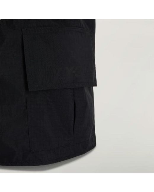 Y-3 Black Util Hood for men