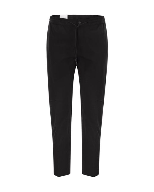 Pt Pantaloni Black Pt Torino Drawstring Waist Pants for men