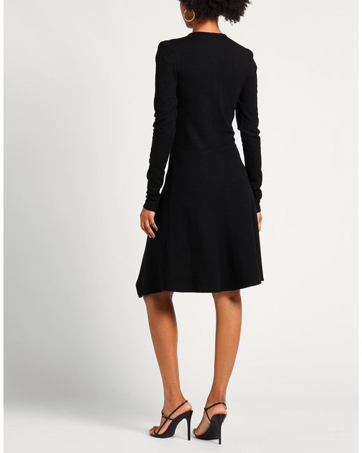 Isabel Marant Black Figure-Hugging Stretch Dress