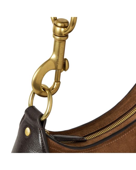 Mulberry Brown Solid Color Bowling Bag