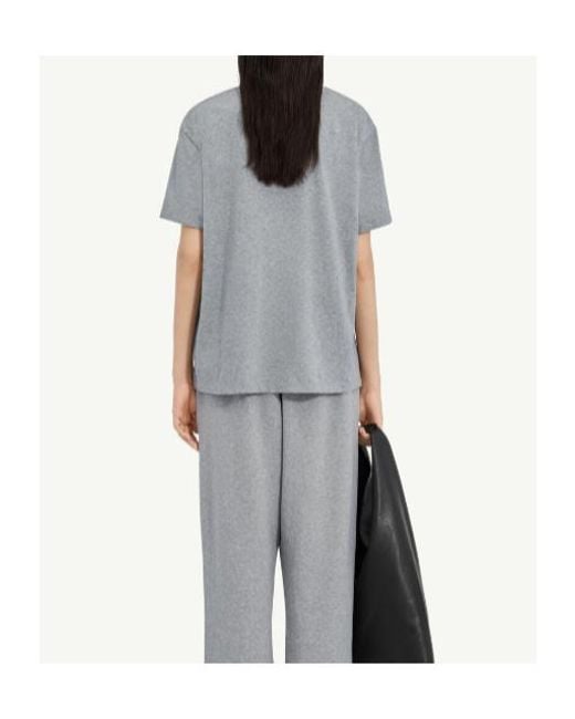 MM6 by Maison Margiela Gray Spray Paint T-Shirt