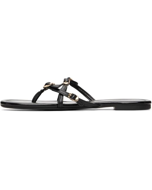 Marc Jacobs White The Leather Kiki Slippers