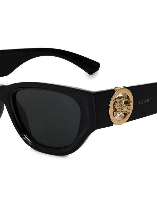 Burberry White Square Sunglasses