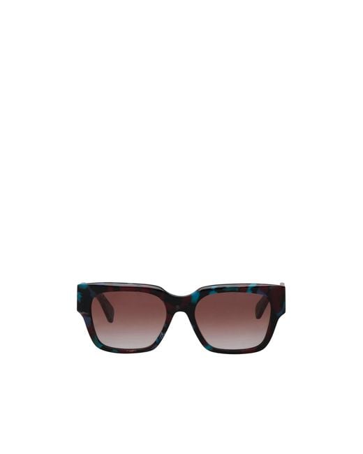 Chloé Red Multicolour Sunglasses