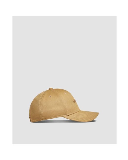 Moncler Natural Logo Embroidered Baseball Cap