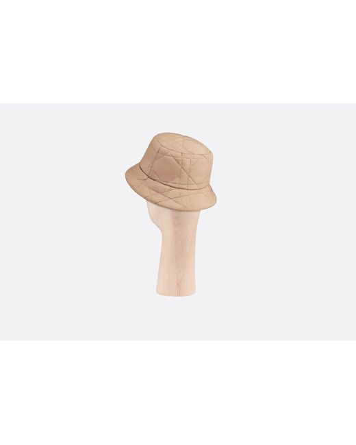 Dior Natural Teddy-D Macrocannage Small Brim Bucket Hat