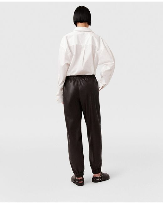 Stella McCartney Gray Alter Mat Drawstring Tapered Trousers