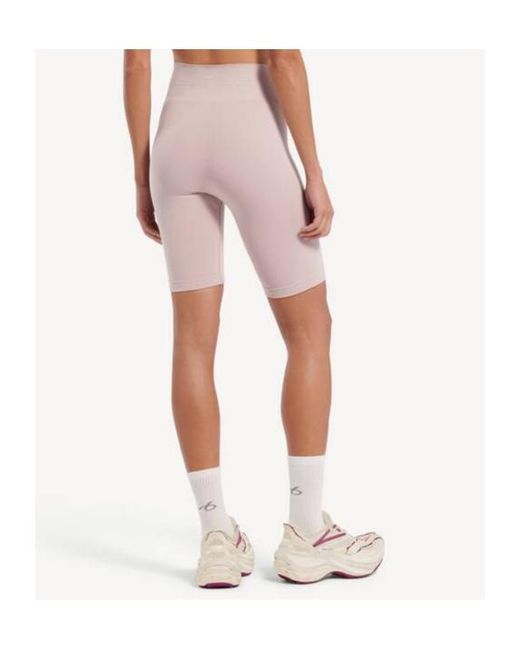Balenciaga Pink Techwear Seamless Cycling Shorts