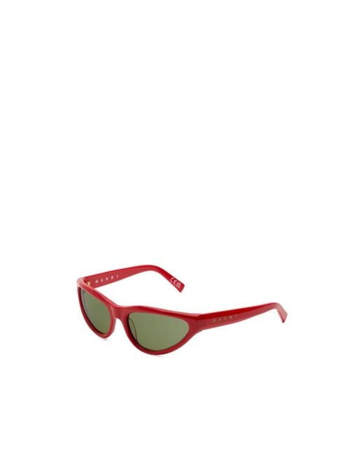 Marni Red Mavericks Solid for men
