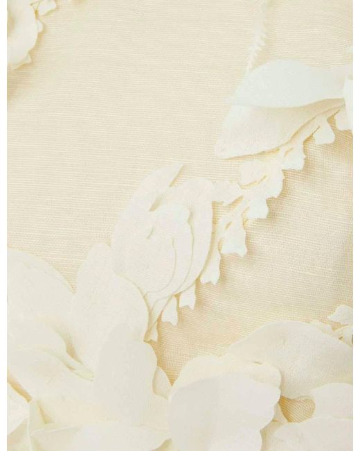 Zimmermann White Floral Top