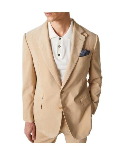 Ralph Lauren Natural Cotton Corduroy Blazer for men