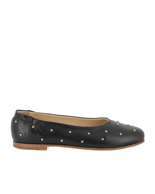 Chloé Multicolor Ballet Flats With Small Studs