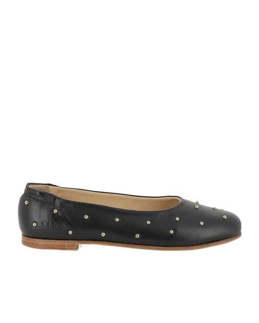 Chloé Multicolor Ballet Flats With Small Studs