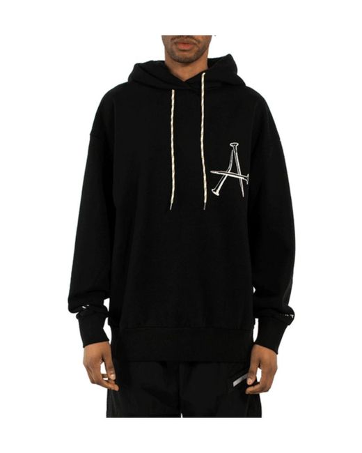 Aries Black Bad Friday Graphic Printed Hoodie for men