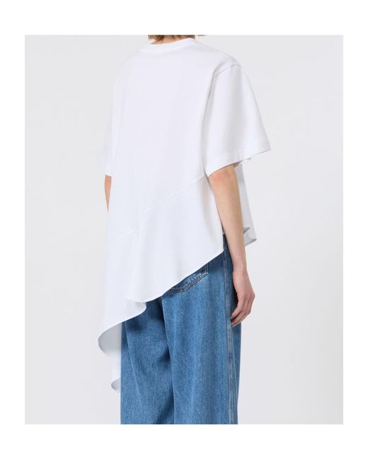 Sportmax White Short-Sleeved T-Shirt