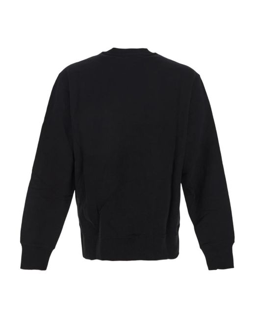 Versace Jeans Blue Printed Round-Neck Sweater for men