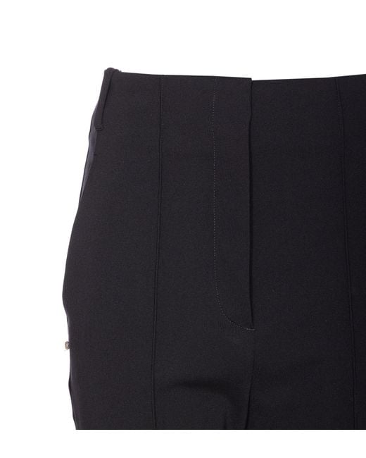 Sportmax Blue Texas Straight Hem Trousers